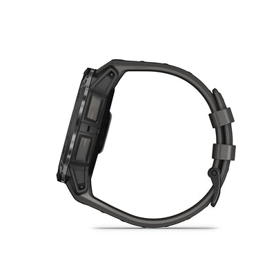 Garmin Instinct 3 50mm AMOLED Watch Watch Color: Black Wristband: Charcoal - Silicone