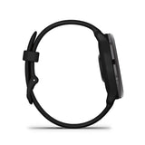 Garmin vivoactive 6 Watch Watch Color: Slate Wristband: Black - Silicone