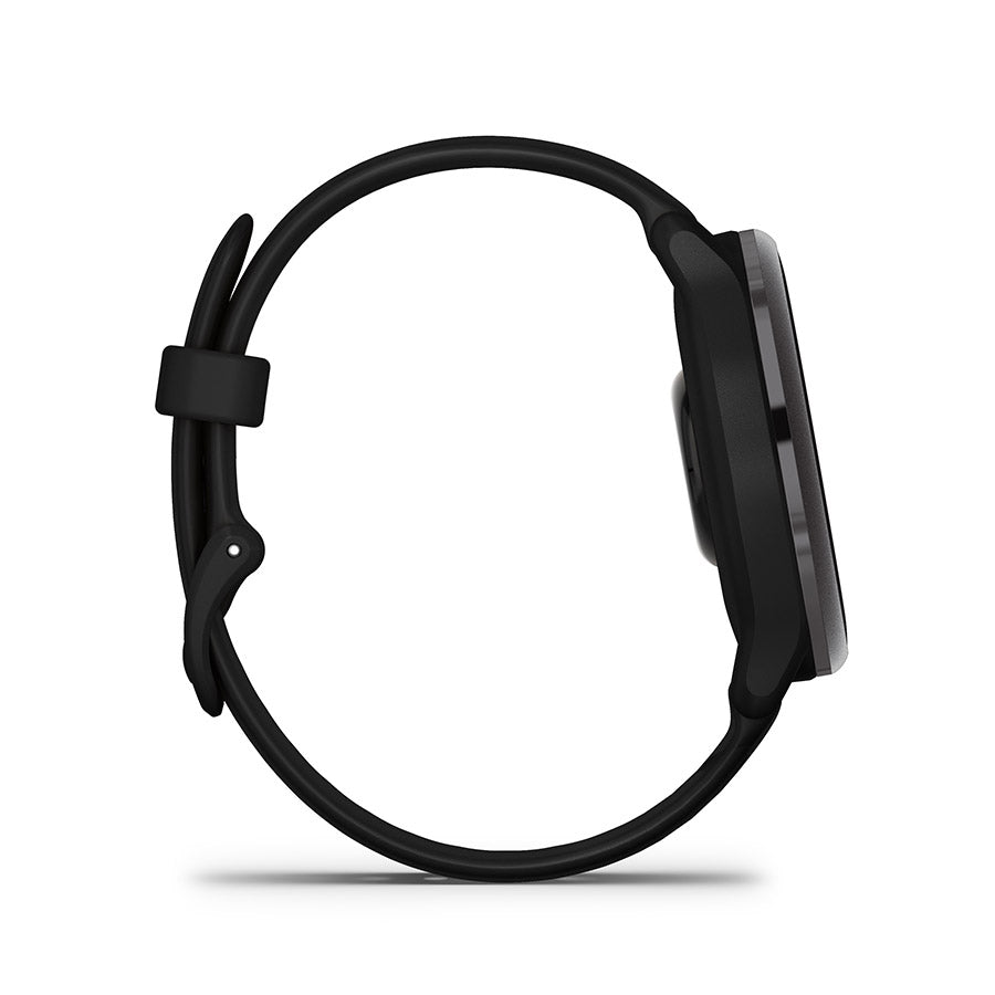 Garmin vivoactive 6 Watch Watch Color: Slate Wristband: Black - Silicone