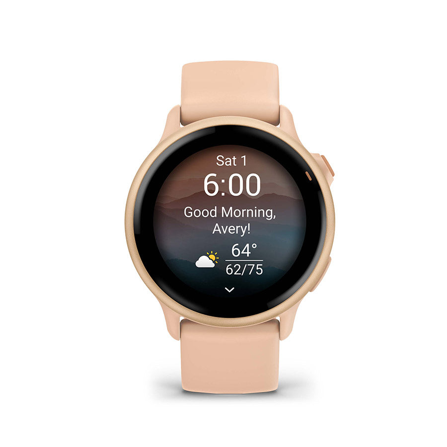 Garmin vivoactive 6 Watch Watch Color: Pink Dawn Wristband: Pink Dawn - Silicone