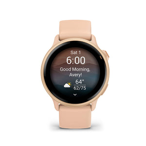 Garmin vivoactive 6 Watch Watch Color: Pink Dawn Wristband: Pink Dawn - Silicone