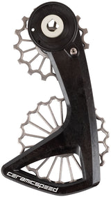 CeramicSpeed OSPW RS Pulley Wheel System SRAM Force E1 Rival E1 AXS - Coated Races 3D Printed Titanium Pulley Carbon Cage