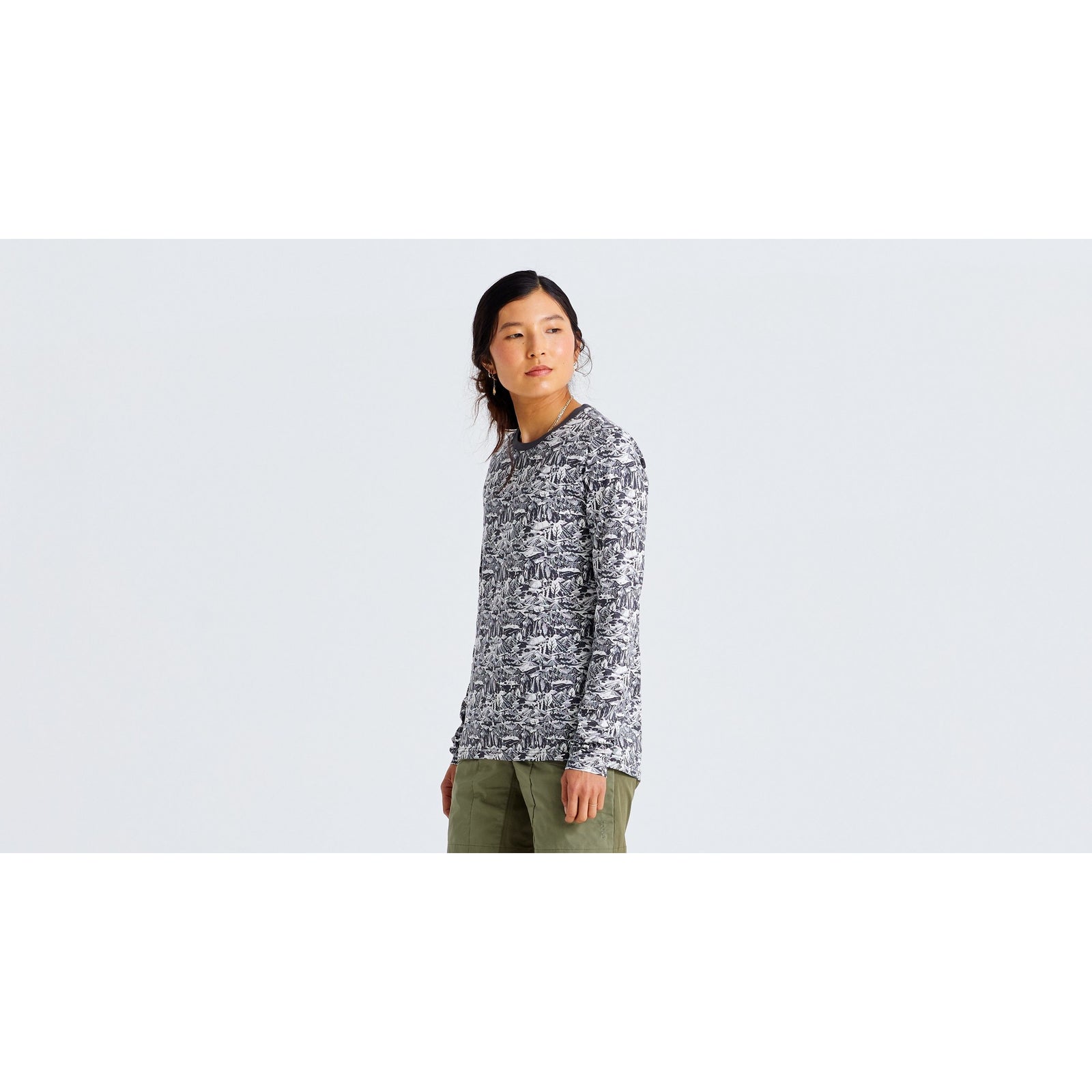 Women's Specialized/Fjällräven Cotton Caliswe Long Sleeve Tee