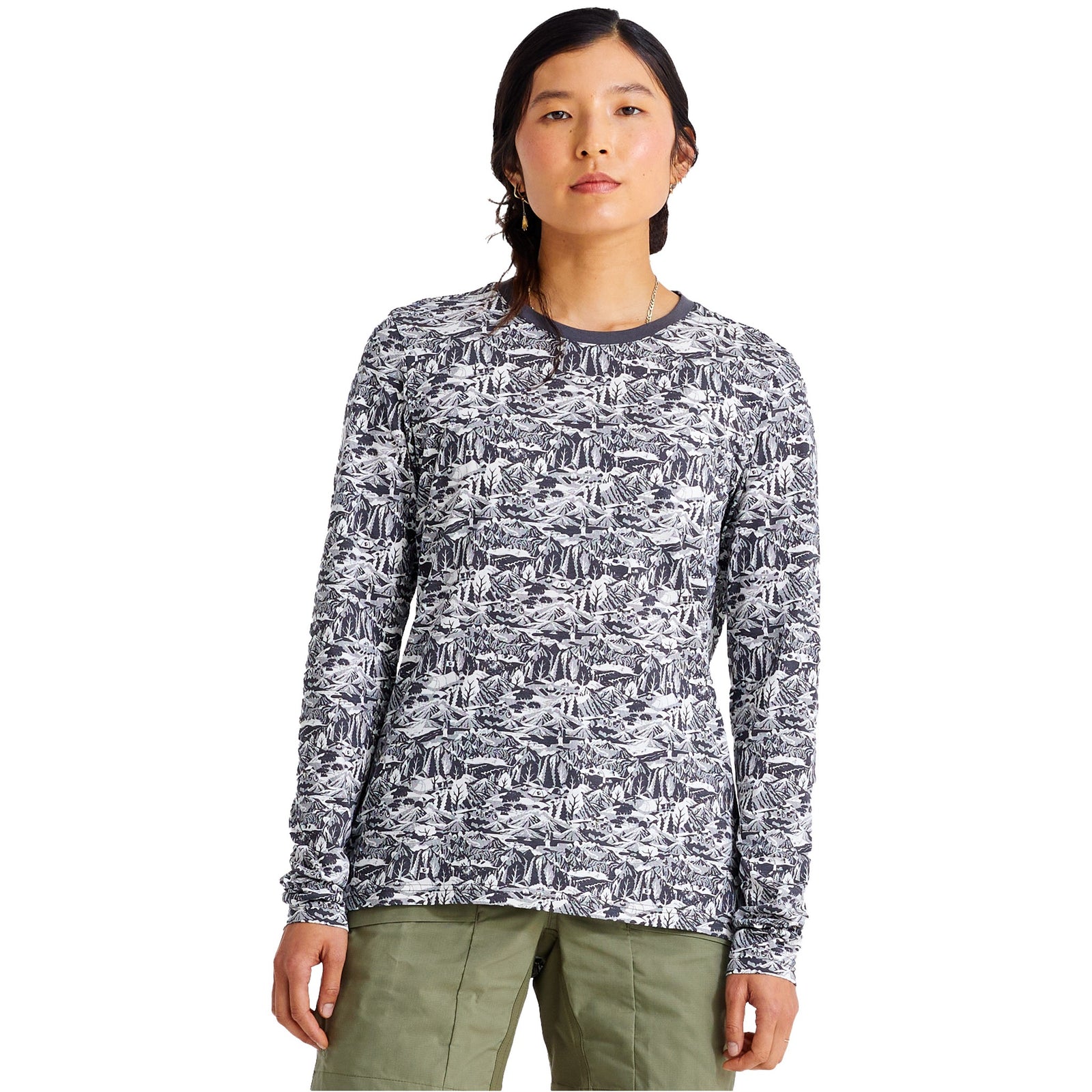 Women's Specialized/Fjällräven Cotton Caliswe Long Sleeve Tee