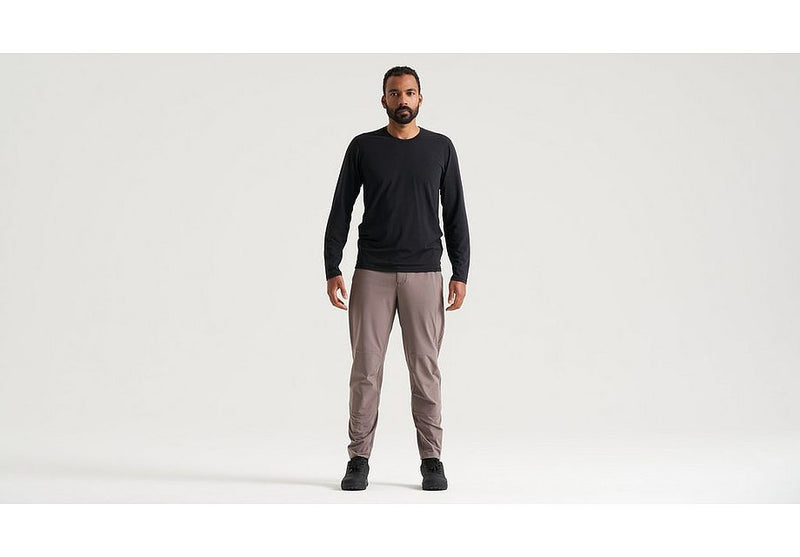 2025 Specialized Traction Tee Long Sleeve Men Jersey - Black, Xx-Large