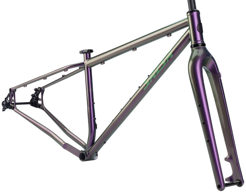 Salsa Fargo 32 Frameset - 32" Steel Pearl Orchid Small