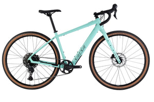 Salsa Confluence Drop Bar Cues 11 eBike - 700c Aluminum Spearmint Green 60cm