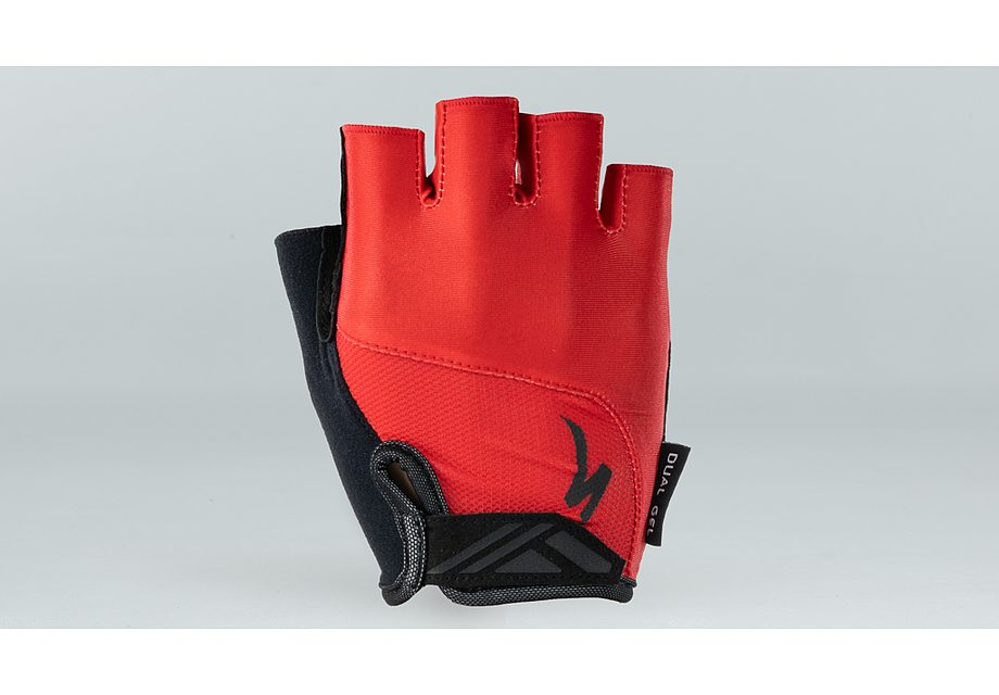 Specialized bg dual gel glove sf red m