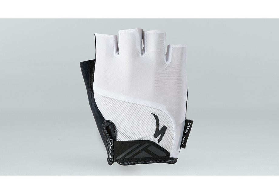 Specialized bg dual gel glove sf white m