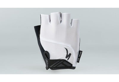 Specialized bg dual gel glove sf white m