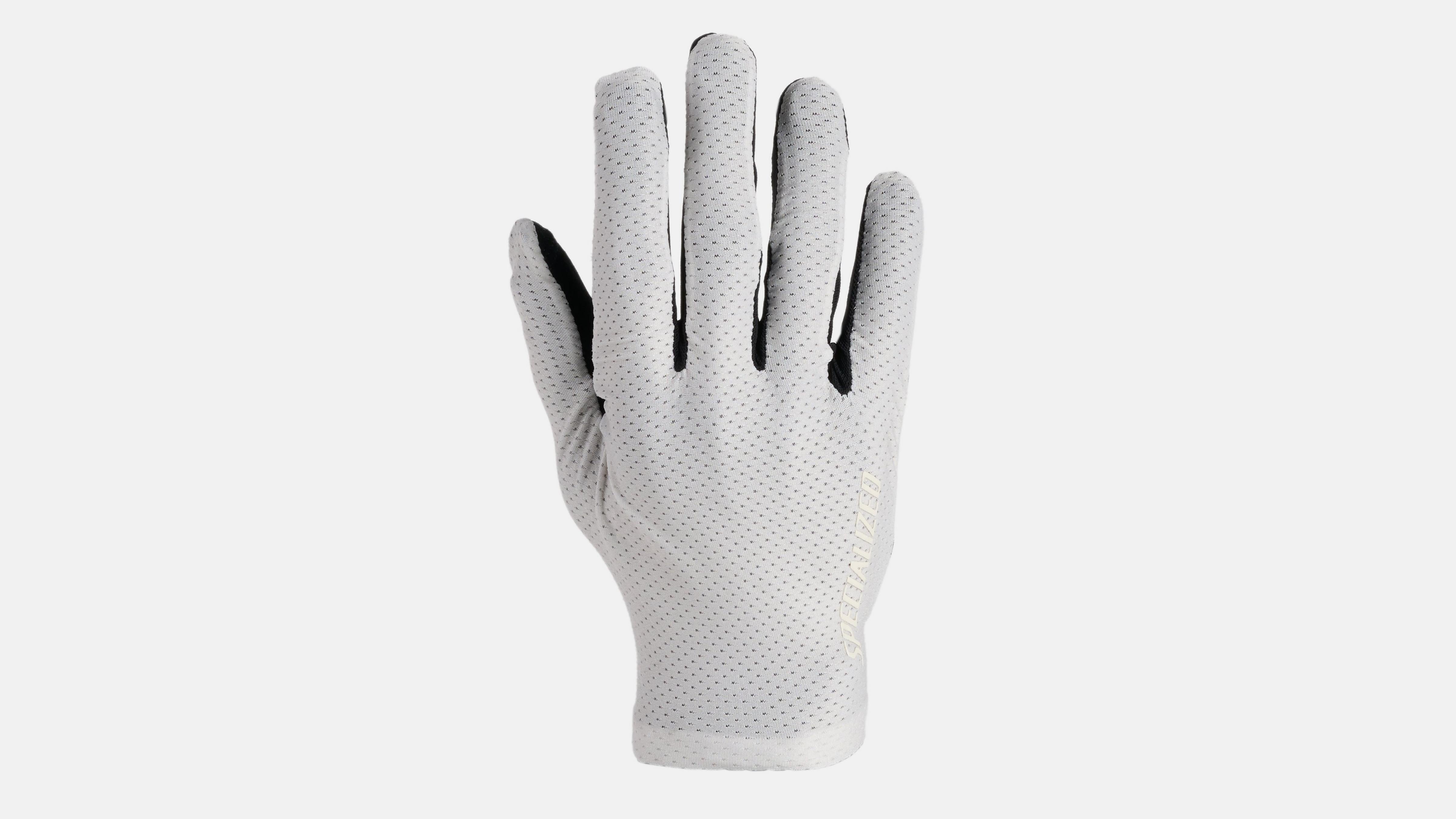 2024 Specialized Men'S Sl Pro Long Finger Gloves - Large, Birch White