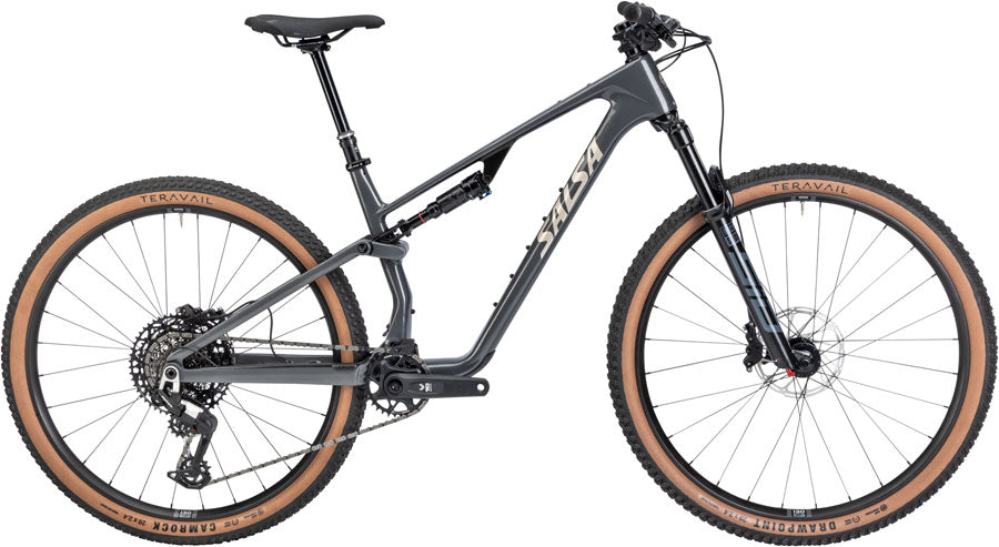 Salsa Spearfish C Eagle 90 Bike - 29" Carbon Graphite Gray Medium