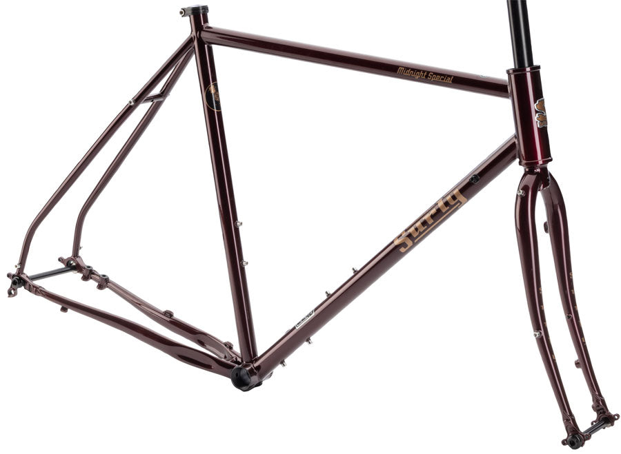 Surly Midnight Special Frameset - 650b/700c Steel Black Cherry Fizz 46cm
