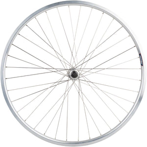 Quality Wheels Value HD Series Rear Wheel - 700 QR x 130mm Rim Brake HG 10 Silver Clincher 36H