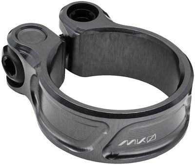 Wolf Tooth MK0 Seatpost Clamp - 31.8mm Bolt-On Shadow Gray