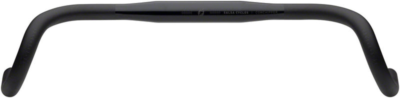 Salsa Cowchipper Deluxe Drop Handlebar - 31.8mm Clamp 52cm Width Aluminum BLK