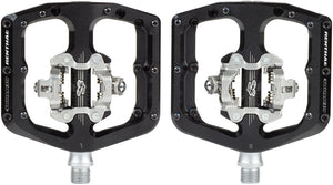 Renthal Revo-DHC Pedals - Dual Sided Clipless Platform Alloy 9/16" BLK Shimano SPD