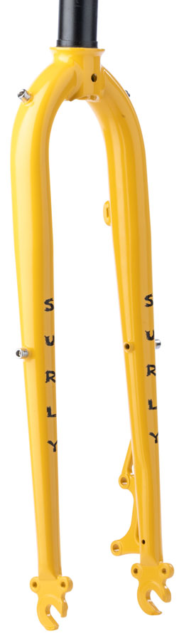 Surly Preamble Fork - 650b QRx100mm 1-1/8" Straight Steerer Steel Milky Lemonade