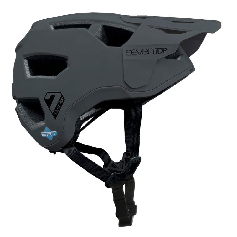 7iDP Project 21 Pro Trail Helmet Matte Gun Metal Gray M/L