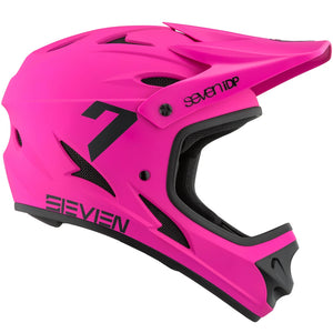 7iDP M-1 Full Face Youth L (50-52cm) Flo Pink