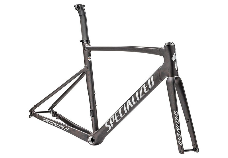 Specialized allez sprint frmset satin metallic dark navy + rusted red granite/gloss silver dust 58