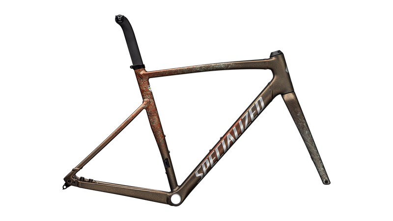 Specialized Allez Sprint Frmset Copper Multicolor Blurred Impasto / Brushed Liquid Metal 52