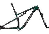 Specialized epic S-Works frmset gloss green tint fades over carbon / chrome s