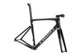 Specialized tarmac sl7 S-Works frmset gloss black pearl granite over carbon / chrome 44