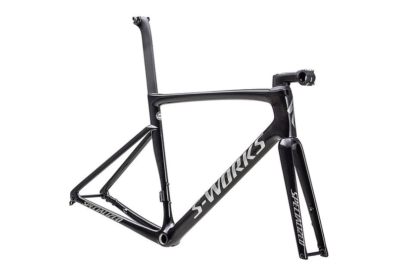 Specialized tarmac sl7 S-Works frmset gloss black pearl granite over carbon / chrome 56