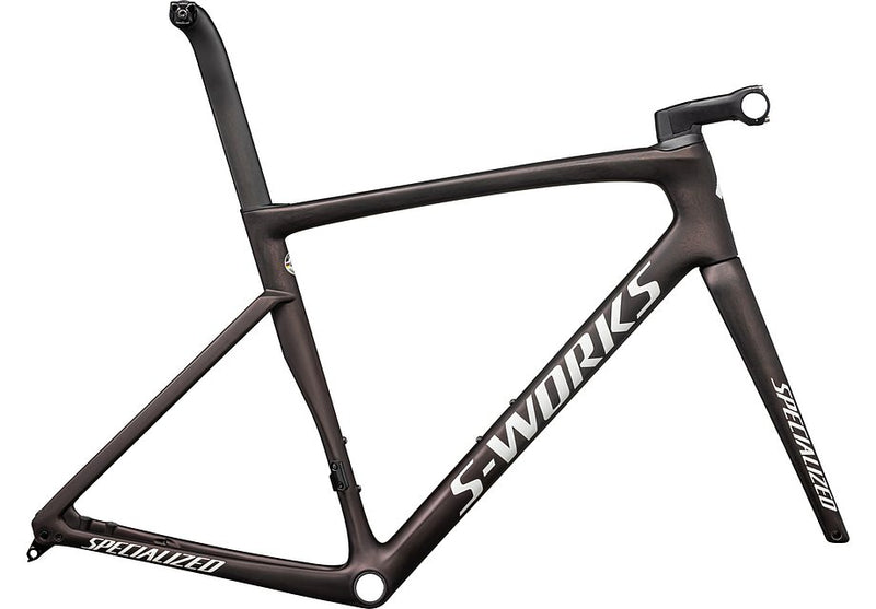 Specialized tarmac sl7 S-Works frmset satin red onyx granite over black/ metallic white silver 52
