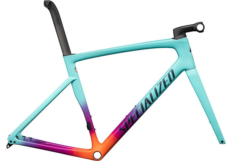 Specialized tarmac sl7 10r frmset gloss lagoon blue/purple orchid/blaze 58