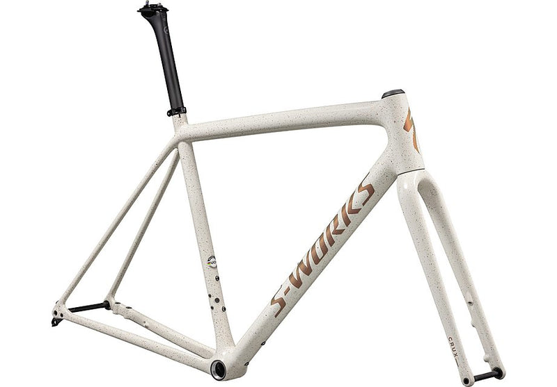 Specialized crux S-Works frmset gloss birch red gold pearl speckle/red gold 56