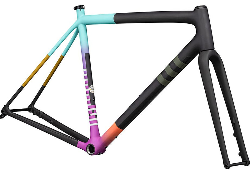 Specialized crux 10r frmset satin carbon/purple orchid/midnight shadow metallic 58