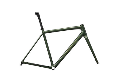 Specialized crux S-Works frmset gloss cypress metallic / viavi gold to silver pearl 52