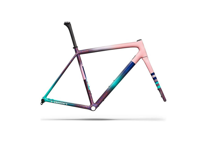 Specialized Crux S-Works Frameset Desert Rose/Quartz/Purple Haze/Majesty Blue/Lagoon Blue/Metallic White 58