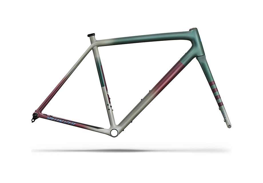 Specialized Crux 10R Frameset Dolomite/Fjord Metallic/Quartz Metallic/Glacial Metallic 49