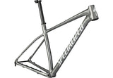 Specialized chisel ht frm frame satin brushed smoke liquid metal / gloss metallic white silver xs