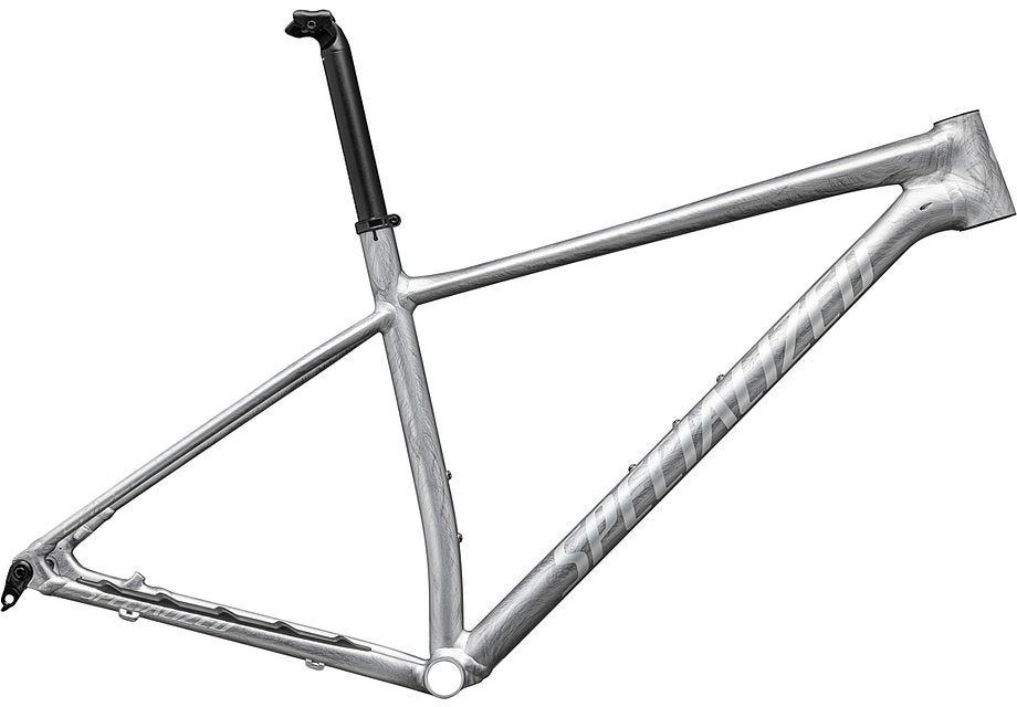 Specialized chisel ht frm frame satin organic brushed / brushed liquid metal m