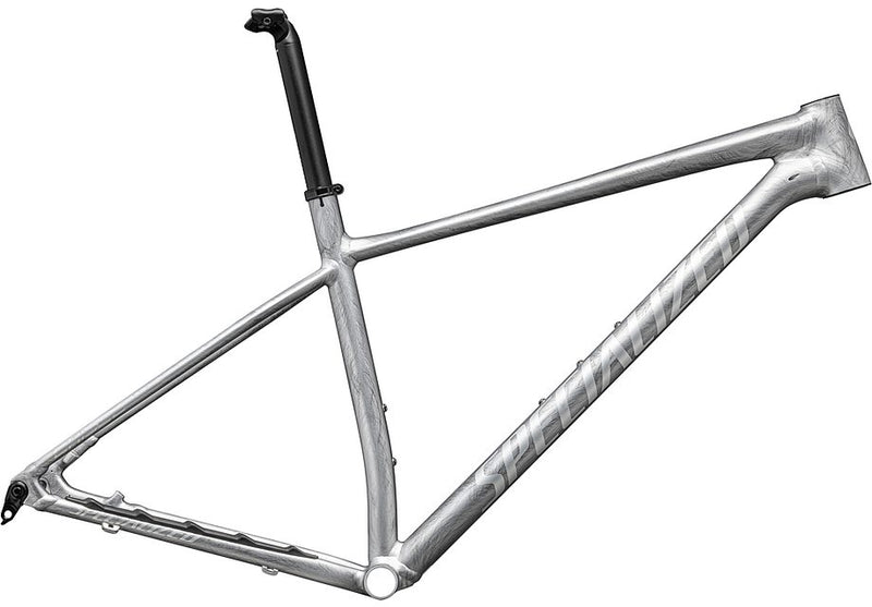 Specialized chisel ht frm frame satin organic brushed / brushed liquid metal m