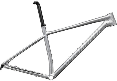 Specialized chisel ht frm frame satin organic brushed / brushed liquid metal l