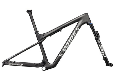 Specialized epic wc S-Works frmset satin smoke granite / metallic white silver l