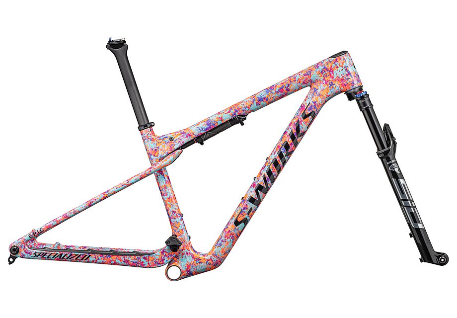 Specialized epic wc S-Works frmset gloss lagoon blue / purple orchid / blaze impasto m