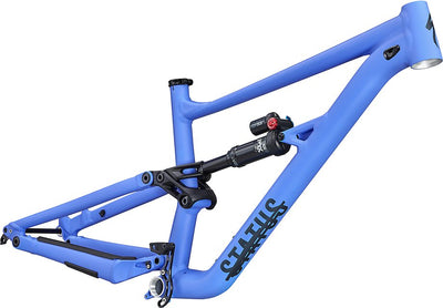 Specialized status 160 frm satin sky blue / cast battleship s5