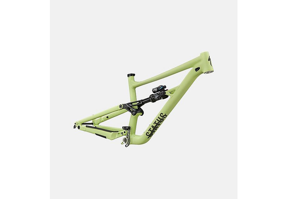 Specialized status 140 frm frame satin limestone / oak green s3