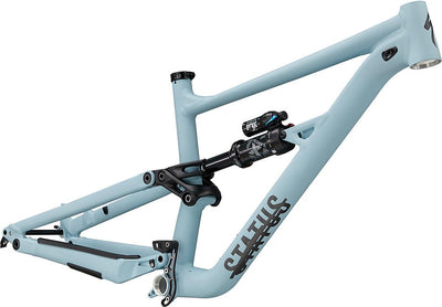 Specialized status 160 frm frame satin arctic blue / smoke s2