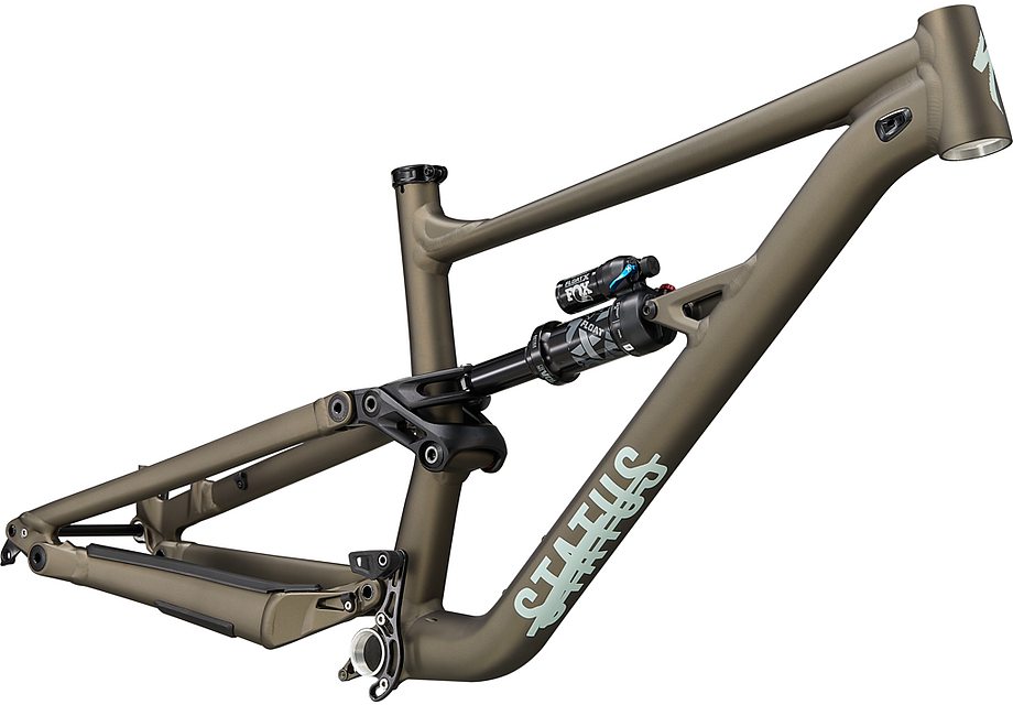 Specialized status 160 frm frame satin gunmetal / ca white sage s5