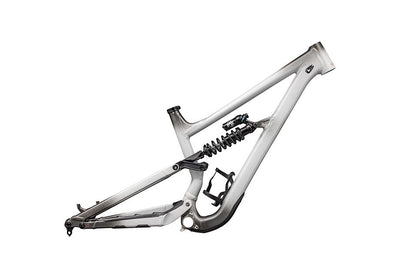 Specialized status 170 2 frm frame satin smoke fade / dove grey / cactus bloom s5