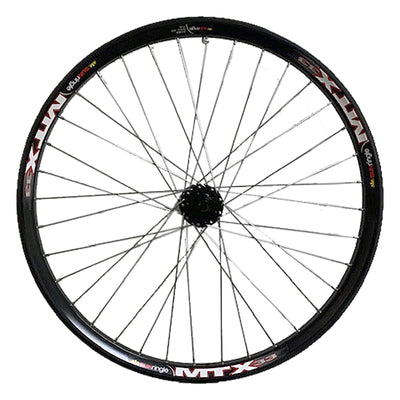 Wheel master 26` Alloy Freewheel Double Wall 26in Wheel Rear
