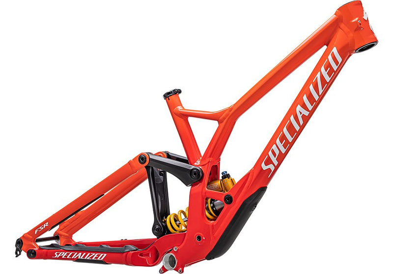 Specialized Demo Race Frameset Gloss Fiery Red / Vivid Red Fade / White S2