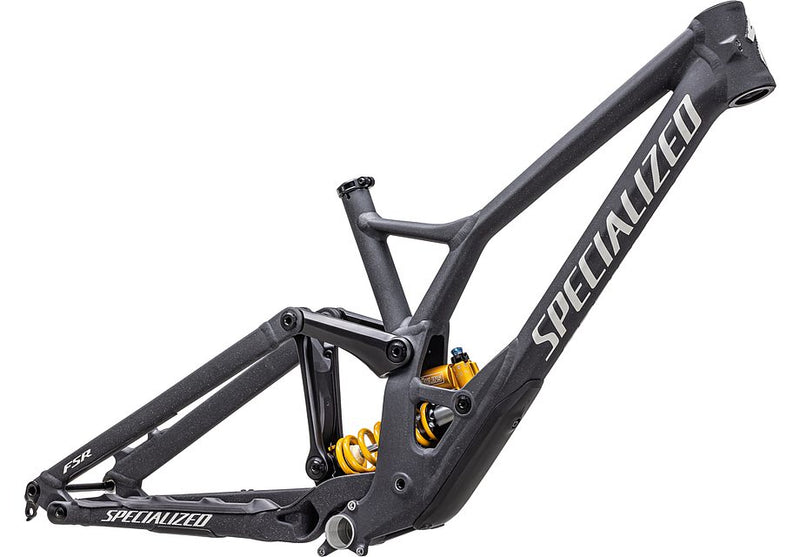 Specialized demo race frm frame satin smoke / obsidian / taupe over black / dune white s3